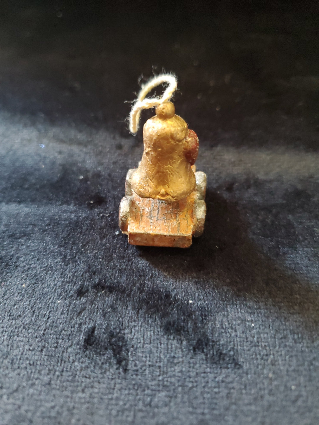 Vintage Miniature Bell Christmas Tree Ornament. 1.25" Tall.