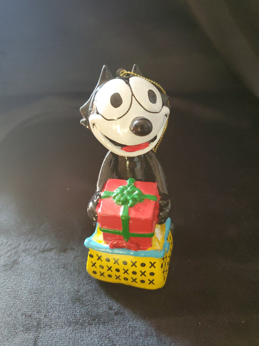 "Felix The Cat" Christmas Tree Ornament. 2004 Kurt Adler. 3.5" Tall.